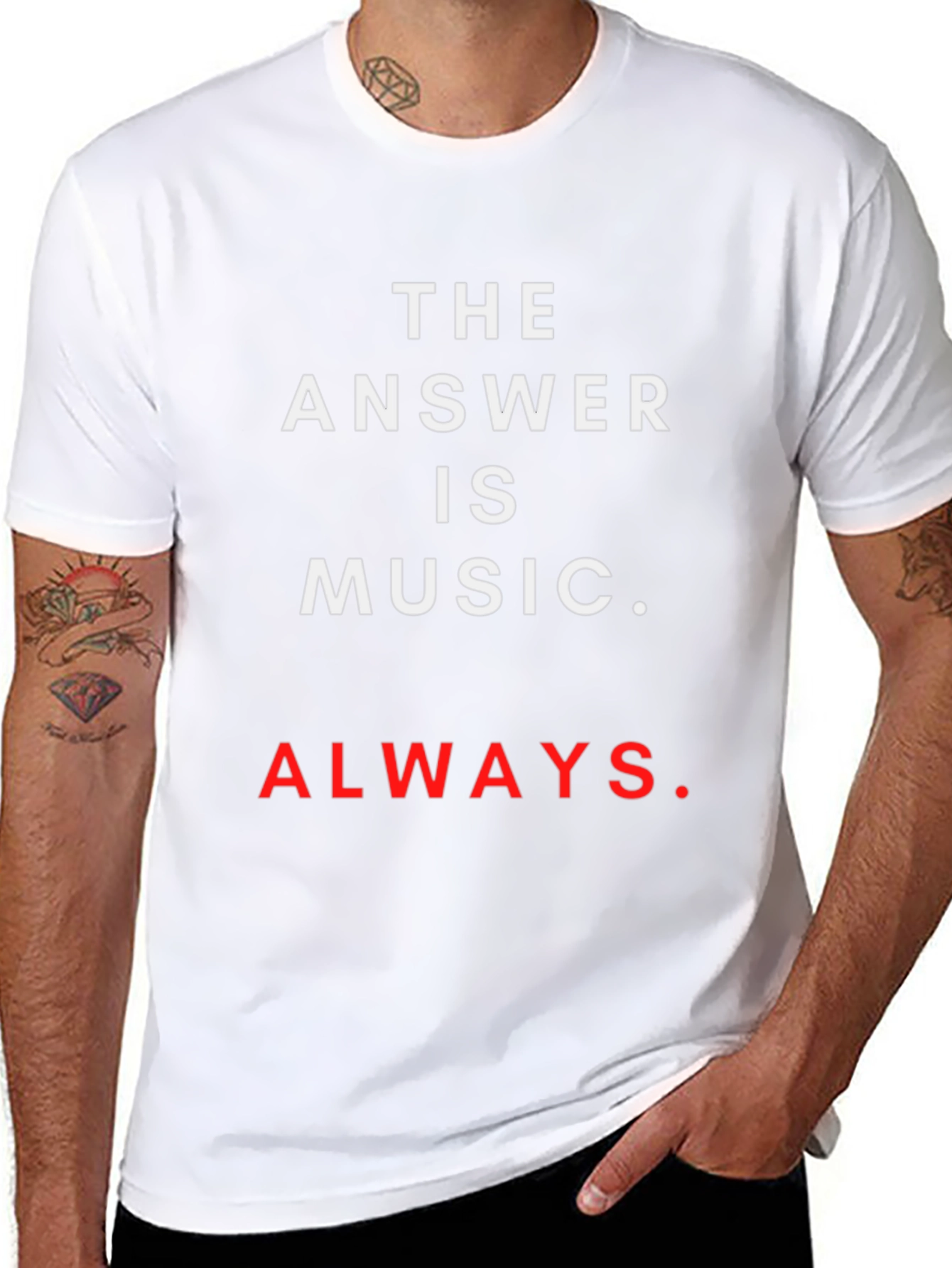The Answer is Music T-Shirt