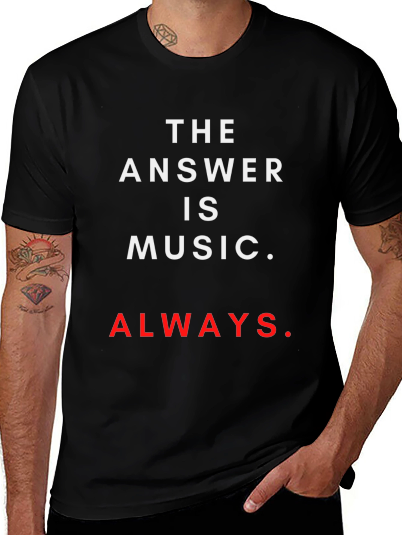 The Answer is Music T-Shirt