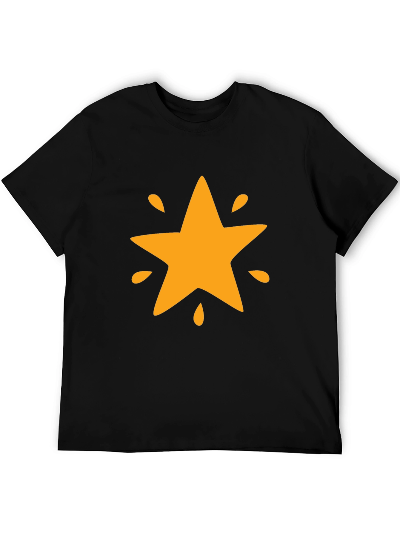 Star Graphic Black T-Shirt