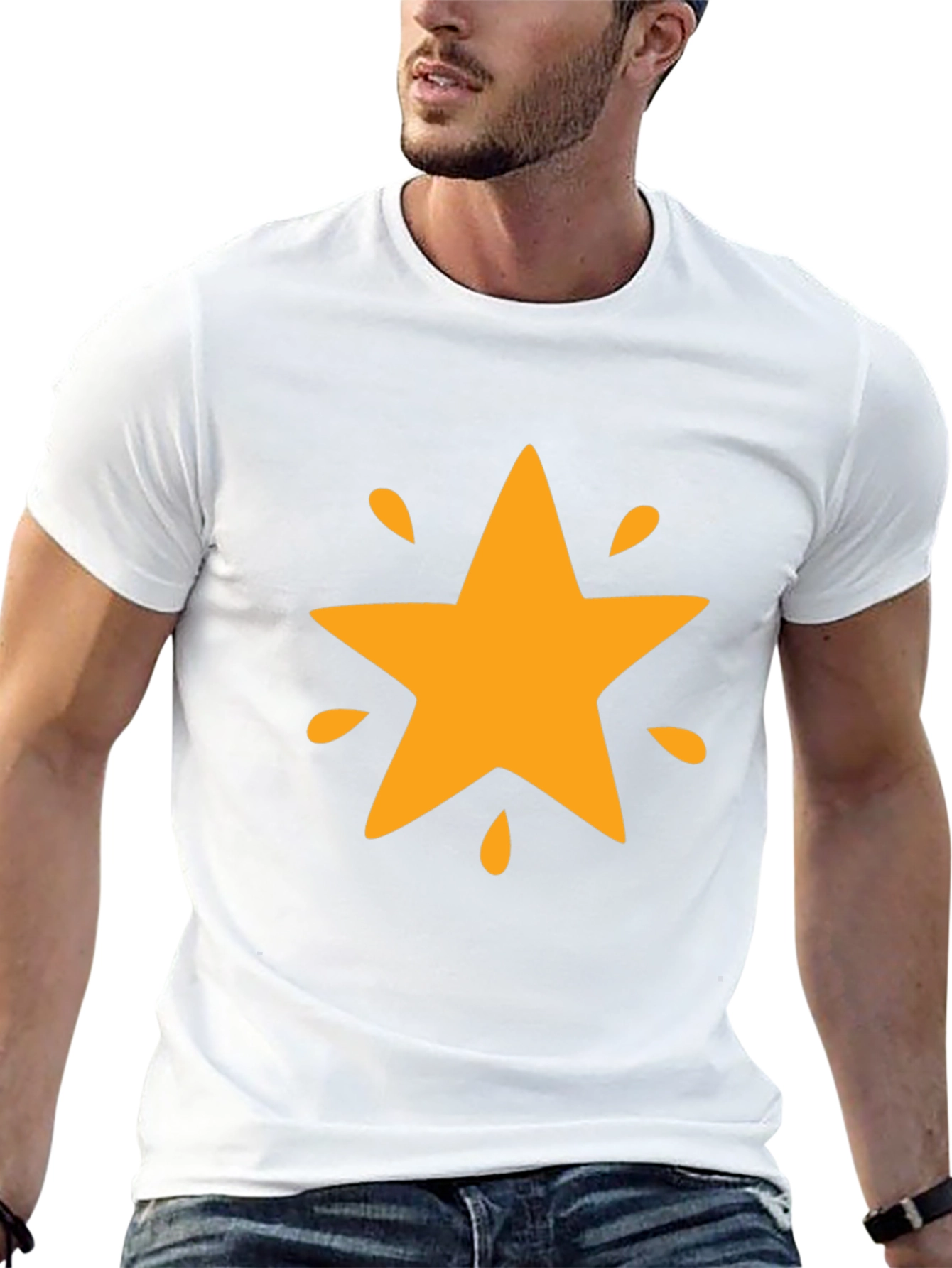 Star Graphic Black T-Shirt
