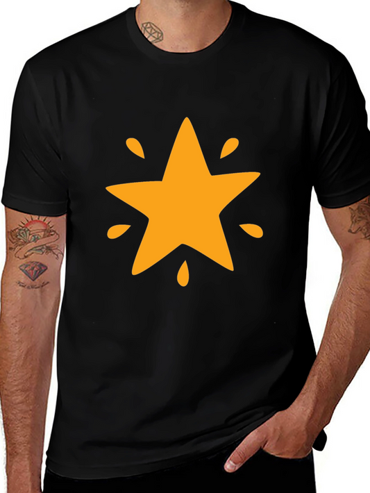 Star Graphic Black T-Shirt