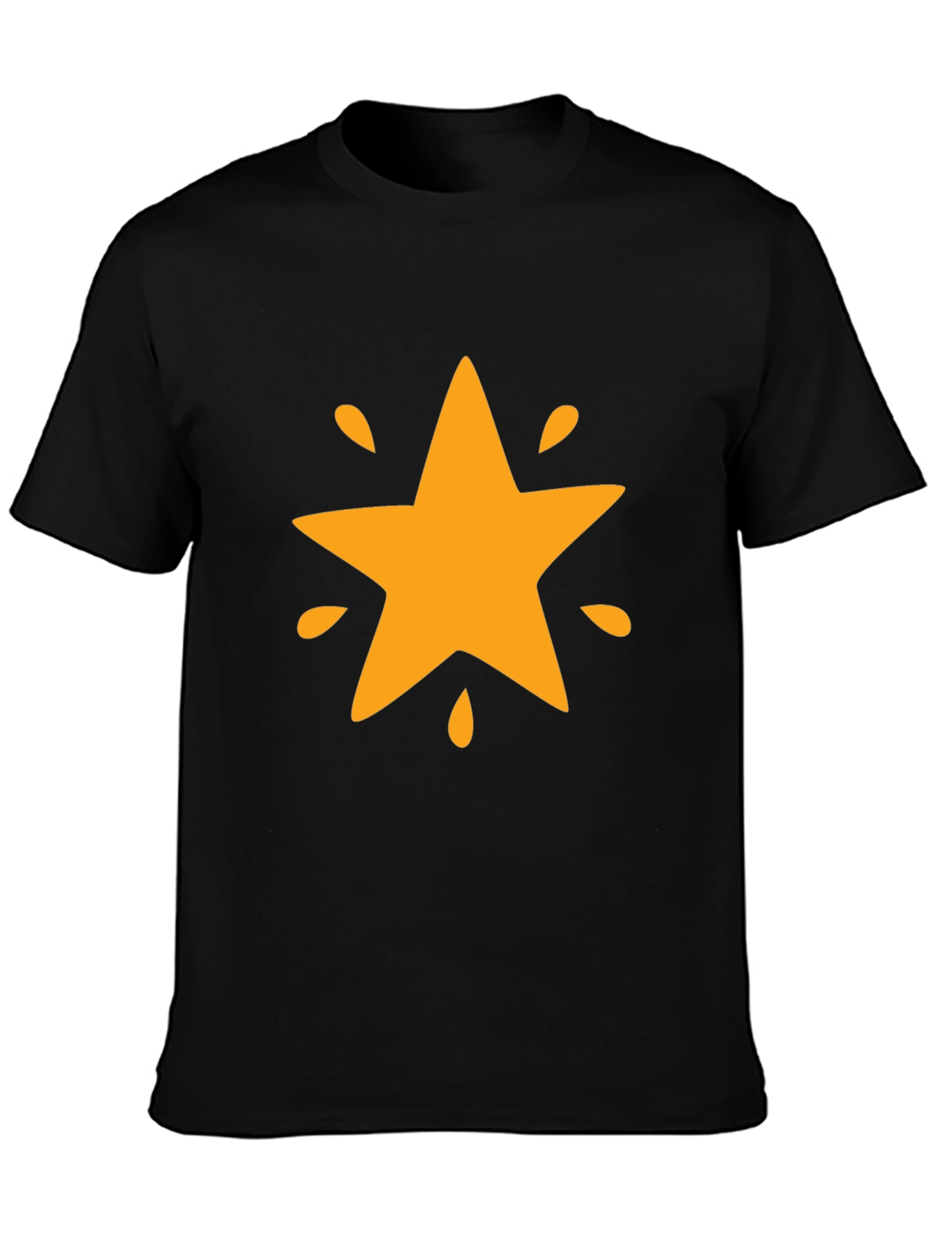 Star Graphic Black T-Shirt