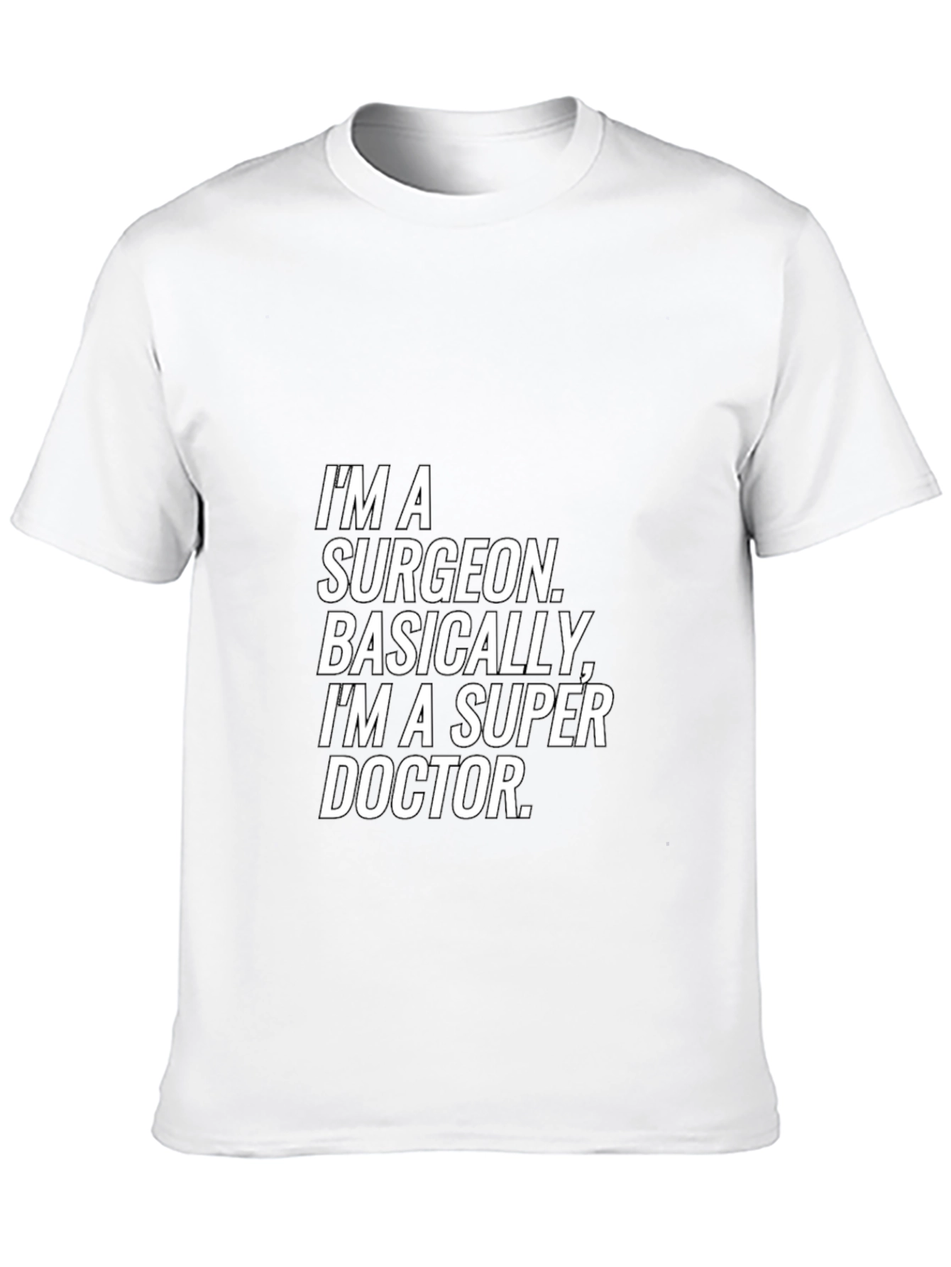 Surgeon Super Doctor T-Shirt - Black