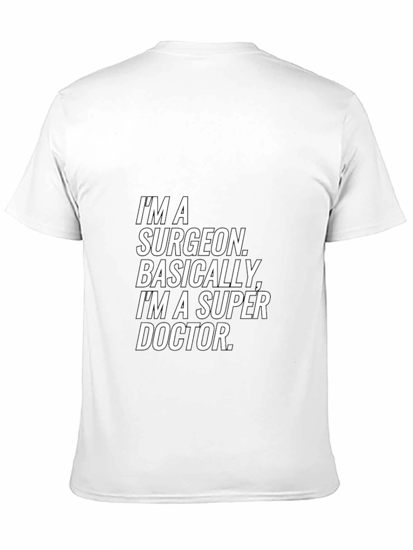 Surgeon Super Doctor T-Shirt - Black