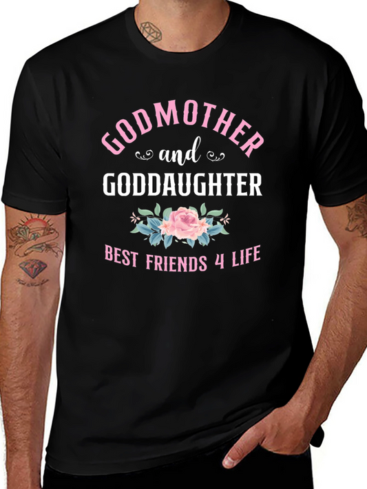 Godmother & Daughter Best Friends T-Shirt