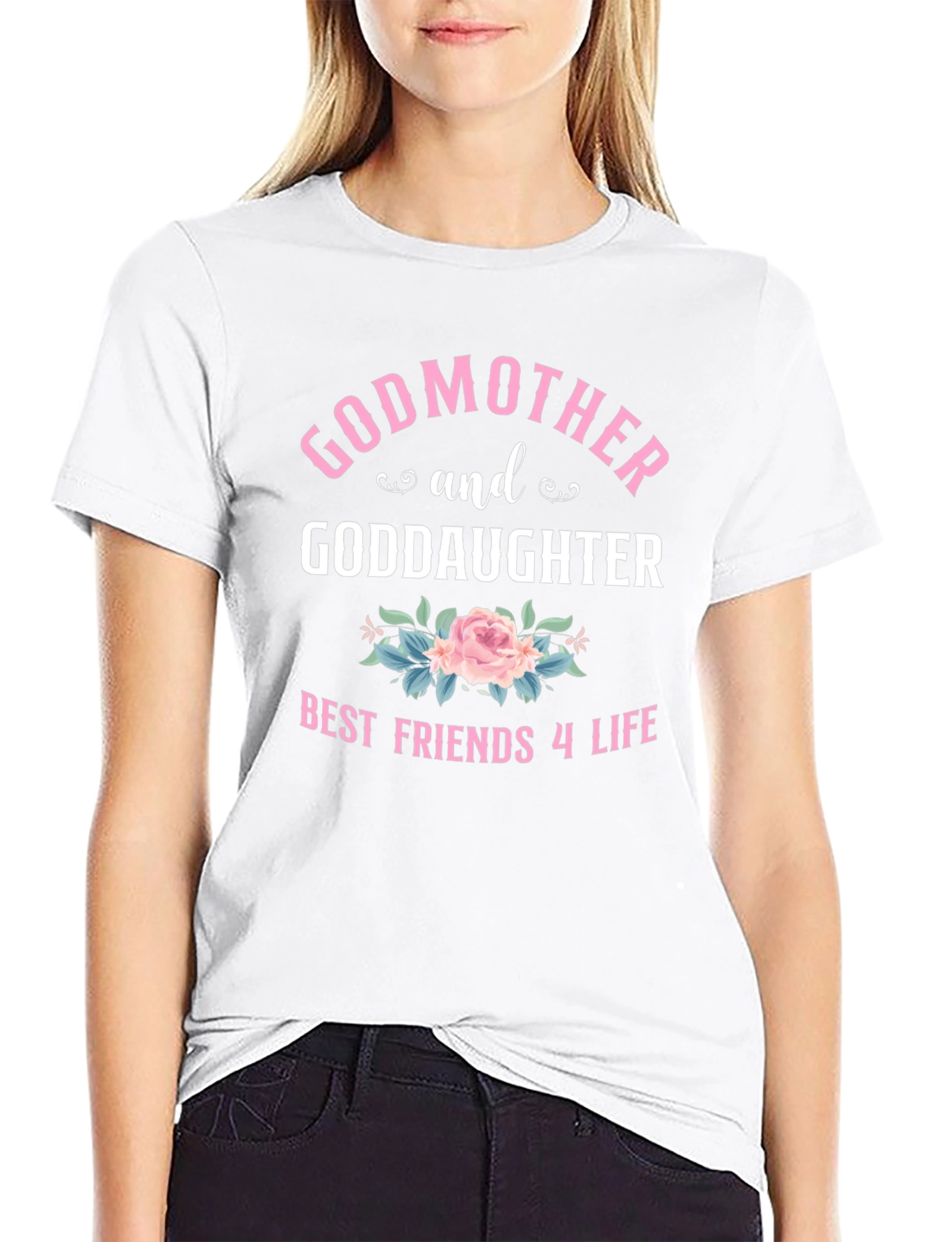 Godmother & Daughter Best Friends T-Shirt