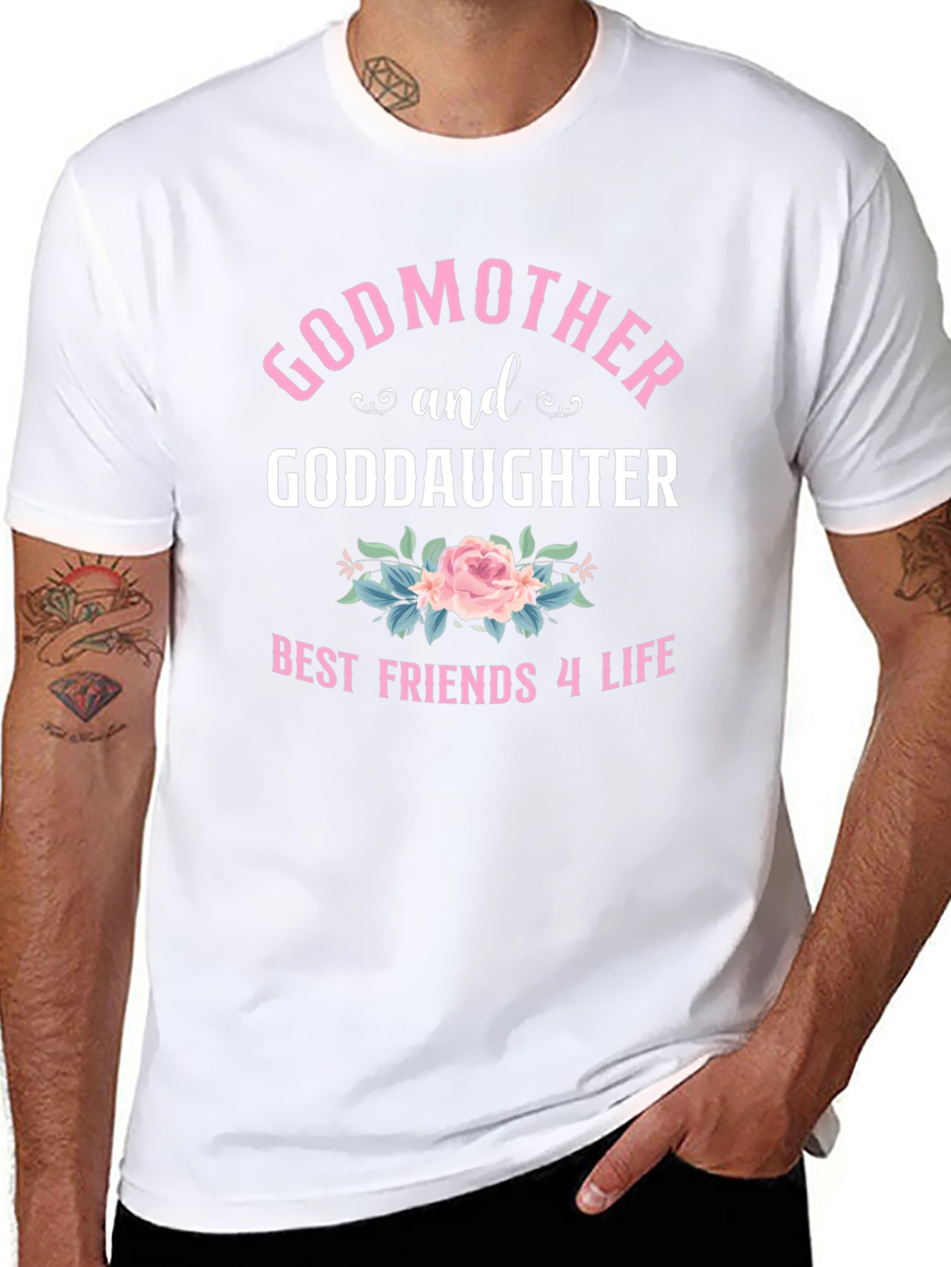 Godmother & Daughter Best Friends T-Shirt